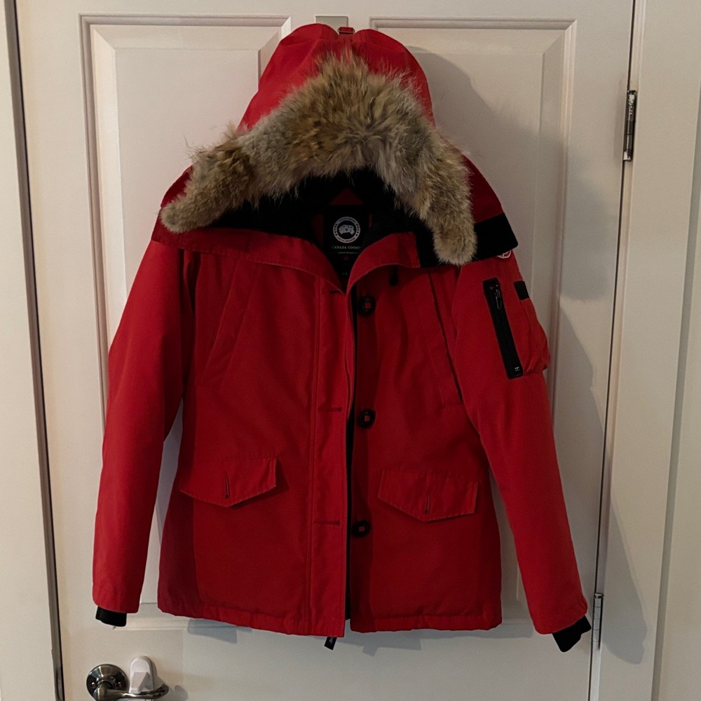 Canada Goose Red Chelsea Arctic Jacket